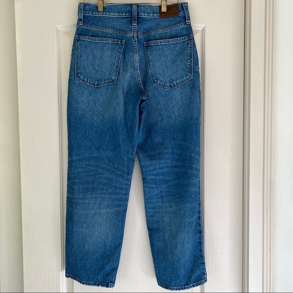 Madewell Perfect Vintage Straight Jean in Moultrie Wash - Picture 8 of 10
